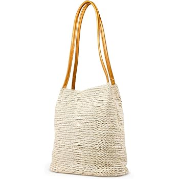 woven beach bag tote