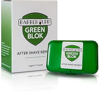 BarberUpp Alum Block, After Shave,100% Alum, Shaving Accessory, (3.5 oz / 100 grams) Storage Case Included,Styptic skin so...
