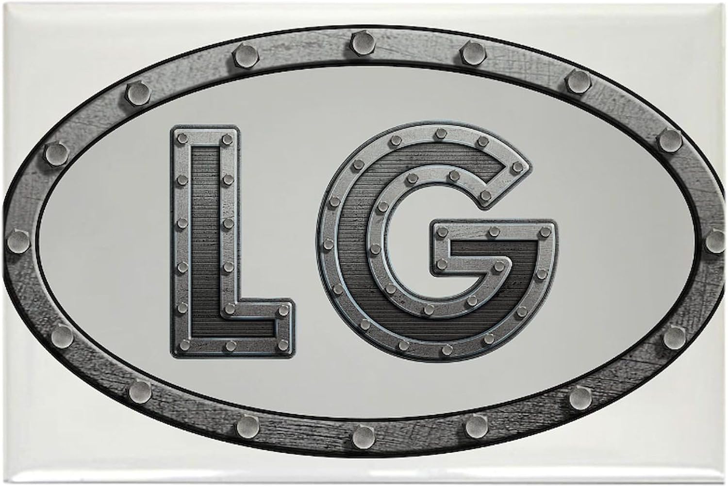 CafePress LG Metal Rectangle Magnet, 3"x2" Refrigerator Magnet