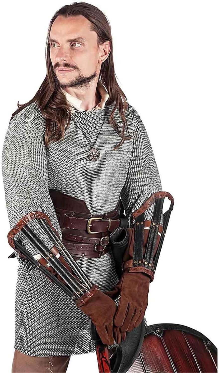 Resnan Faux Leather Boot Covers Medieval Steampunk Spats Greaves Gaiters Legguards Boot Tops The Crusaders Knight Accessoires