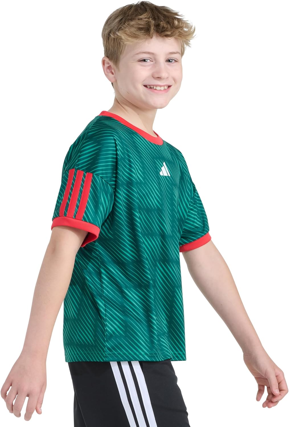 adidas Boys Short Sleeve World Cup Soccer Top