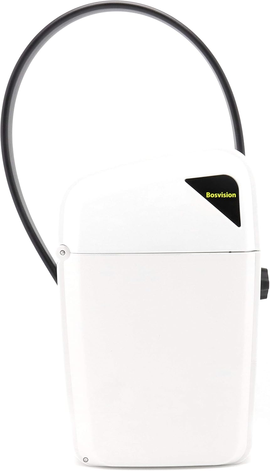 Bosvision Coffre-fort Portable Grande Boîte à Clés avec Cadenas à Combinaison + 2 Clés et Sac Anti RFID Faraday pour Clés de Voiture Sans Contact, Blanc - Image secondaire