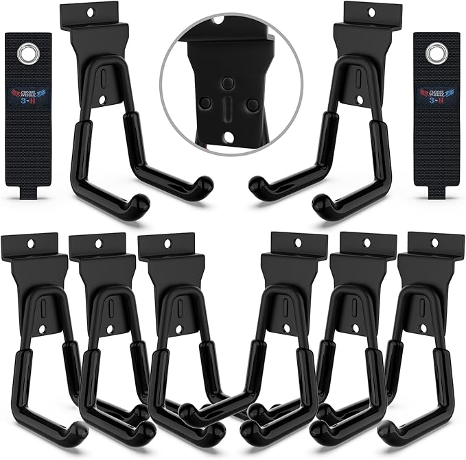 PYBTOOL 4 Inch Gridwall Hooks, Grid Panel Hanging Hooks For - View #3