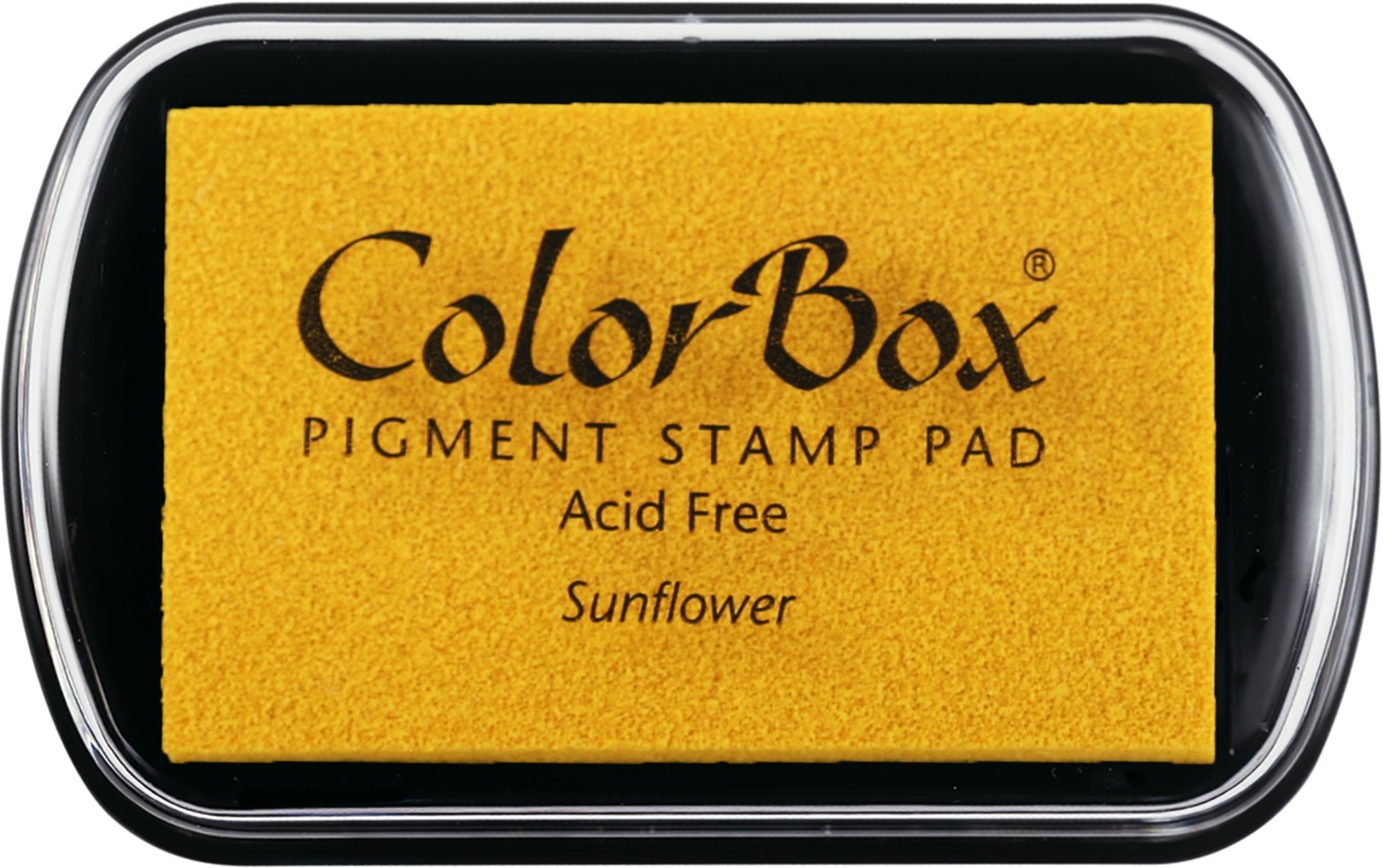 CLEARSNAP ColorBox Classic Pigment Ink Pad, Full Size, Sunflower