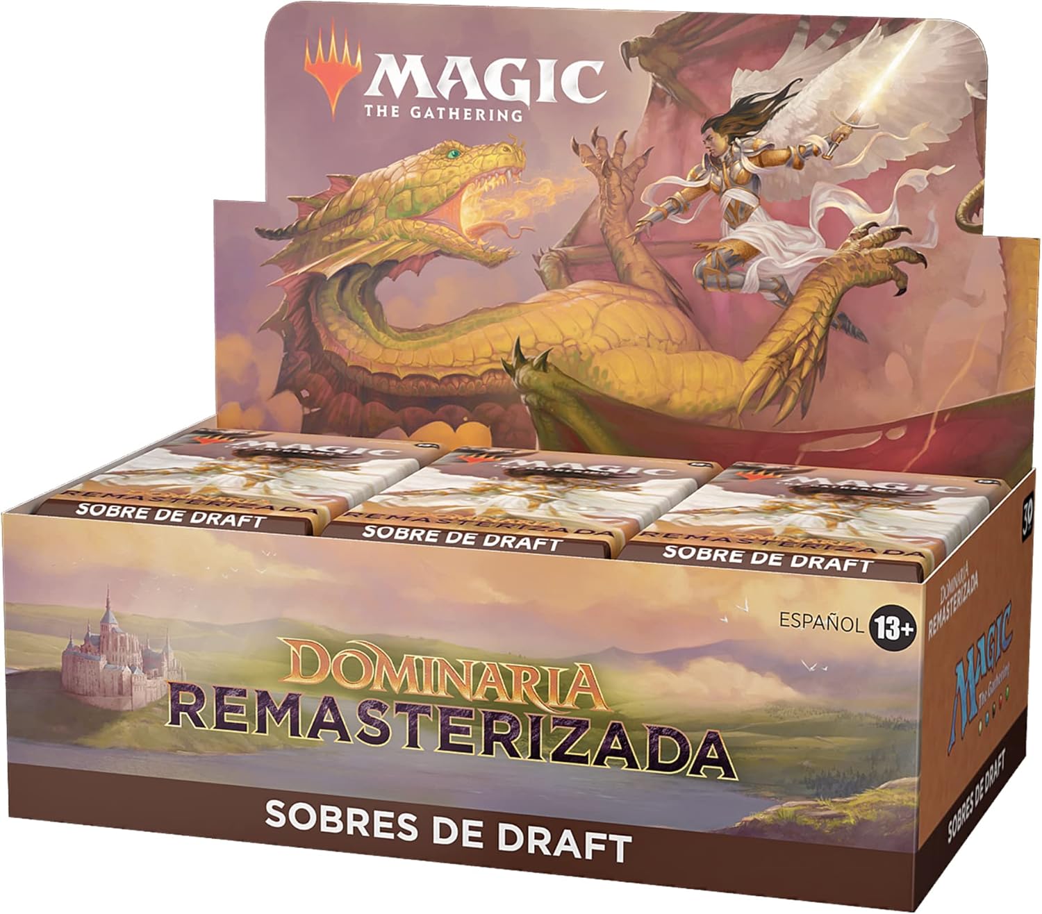 Magic The Gathering Caja de Sobres de Draft de Dominaria remasterizada, de 36 Sobres (Versión en Español), Multi