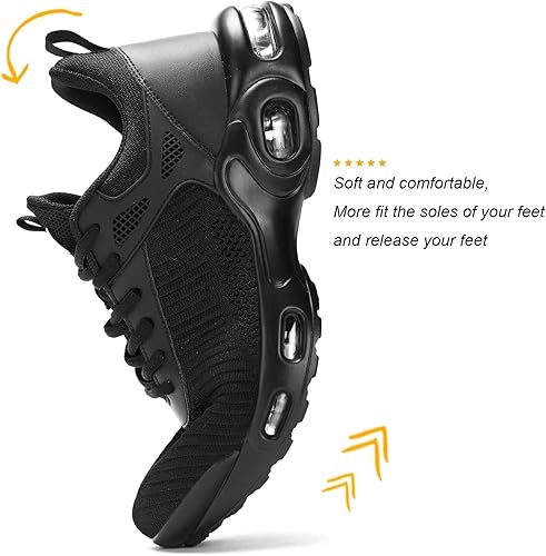 Miniatura 4 de Zapatillas deportivas de moda antideslizantes con cámara de aire para hombre, zapatos para correr, entrenamiento atlético, tenis y baloncesto