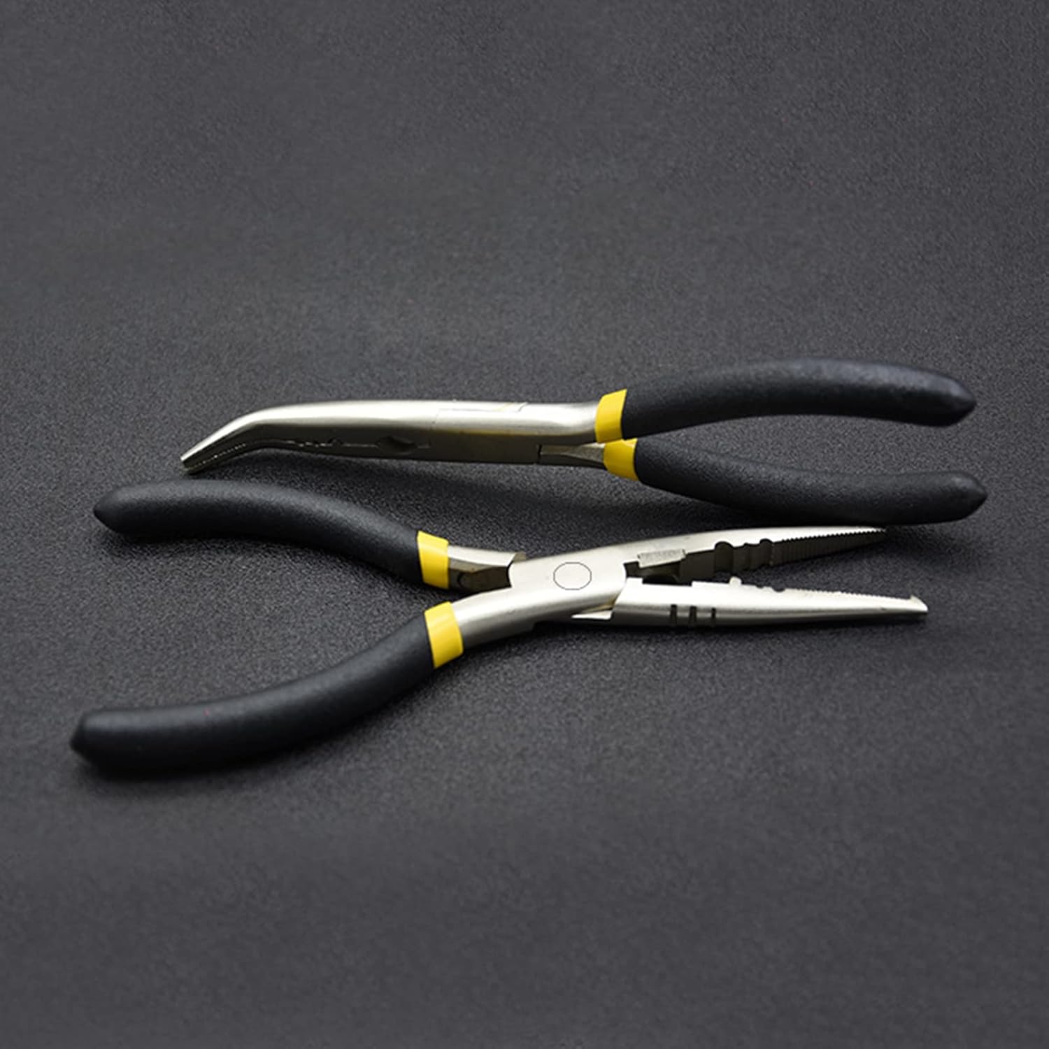 Multi-Purpose Stainless Steel Pliers -Hook Removal Line Cutting Pliers For Fishing Crafts With Bent Or Straight Nose Fishing Tool Kit Multi-Purpose Stainless Steel Pliers -Hook Removal Line Cutting