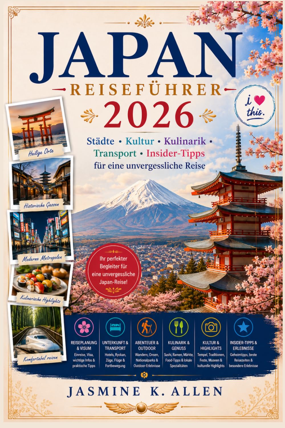 Japan Reiseführer 2026: Staedte, Kultur, Kulinarik, Transport & Insider-Tipps fuer eine unvergessliche Reise