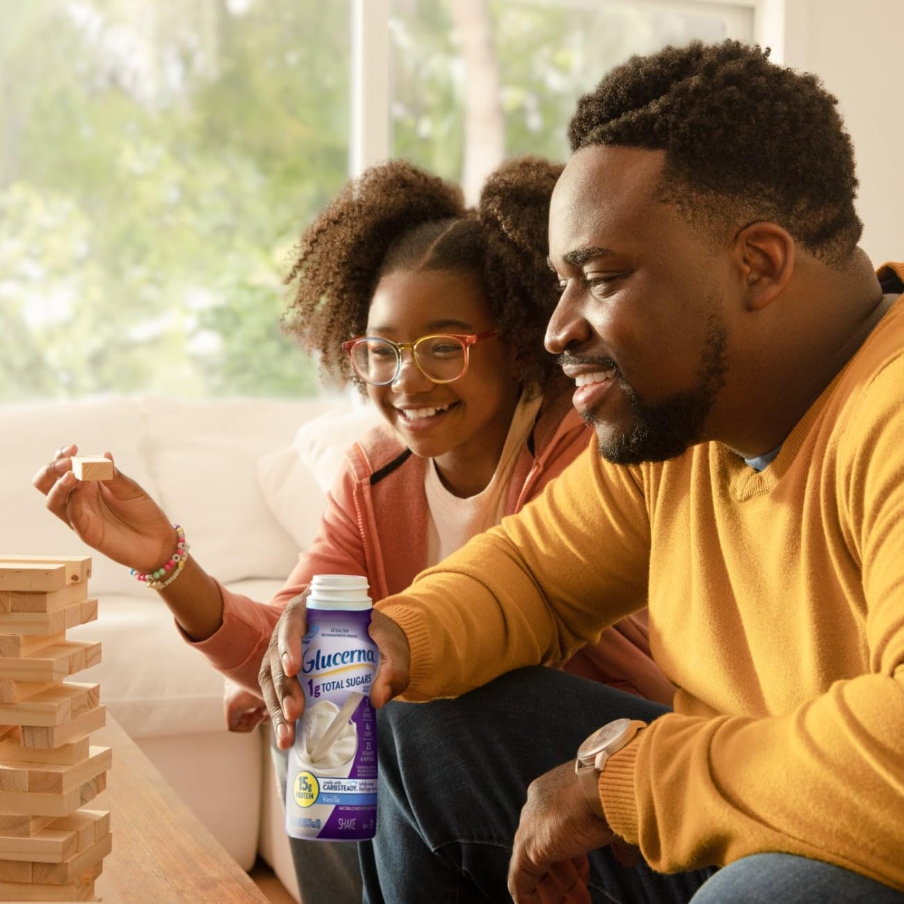 Glucerna 1g Total Sugars, Vanilla Diabetes Care Shake, Diabetic Drink to Support Blood Sugar Management, 15g Protein, 180 Calories, Ready to Drink, 10-fl-oz Bottle, 16 Pack