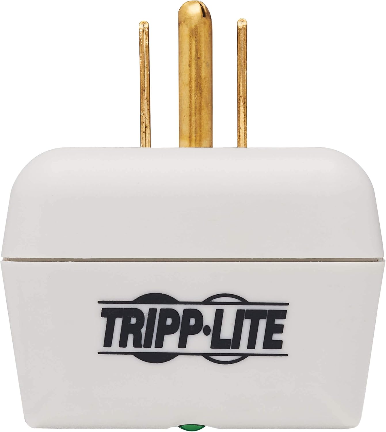 TRIPP LITE 1 Outlet Portable Surge Protector Power Strip, Direct Plug in, Tel/Modem Protection