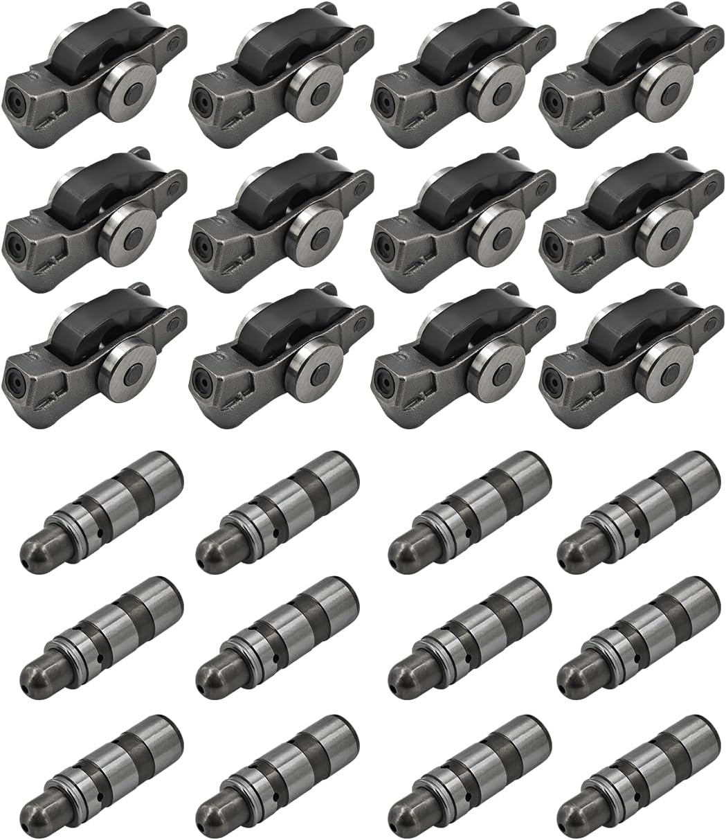 12PCS Rocker Arm and Lifter Kit Replacement Compatible with Dodge Challenger Charger Journey for Jeep Wrangler for Ram 1500 3.6L 2016-2024 Replace # 5047979AA 5047896AD 05047896AC 5047896AB