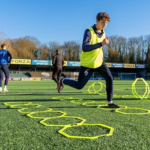 FORZA Anillos Octo de Agilidad [6 Piezas] | Juego de Aros de Velocidad para Entrenamiento de Fútbol | Material de Entrenamiento y Fitness para Adultos y Niños | con Bolsa de Transporte - imagen 9