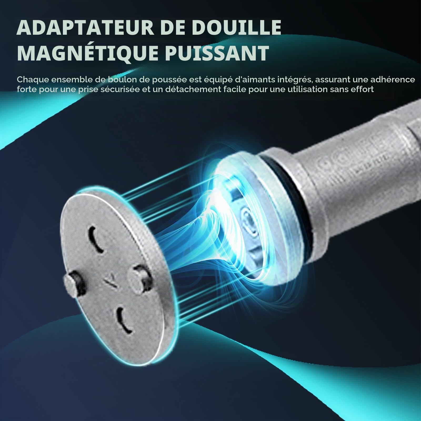 CCLIFE Repousse Piston Frein arriere 22 pièces pour remplacement de disque Outil et adaptateurs