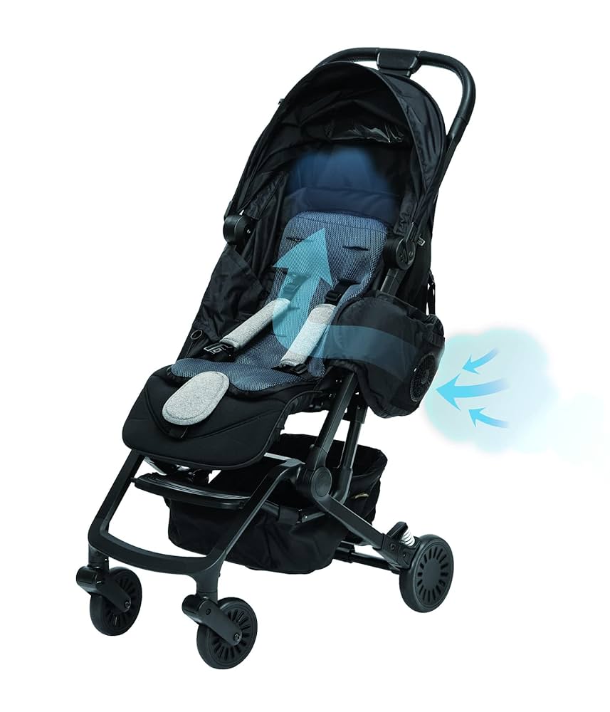 Amazon.co.jp: BabyHopper ベビーホッパー 空調ベビーカーシート