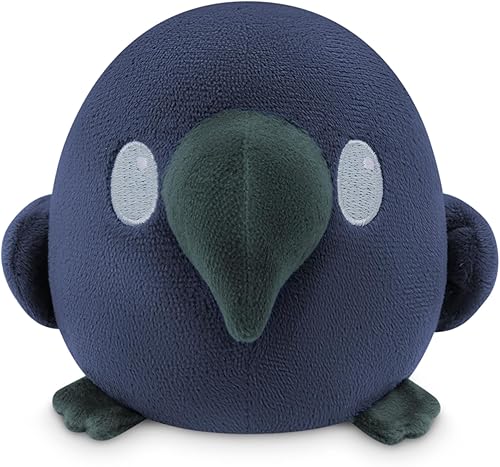 Miniatura 2 de TeeTurtle - Bolsa de peluche - Quill Raven - de los creadores del peluche reversible original de pulpo - Lleva a tu amigo de peluche donde quiera