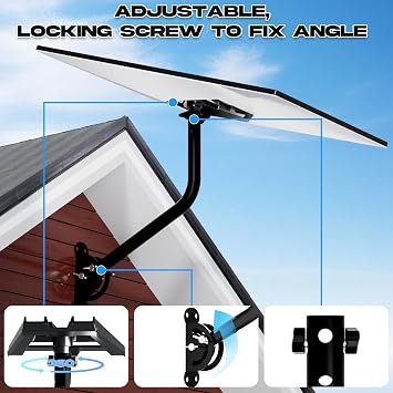 Starlink Mount Gen 3/4/4X-Heavy Duty Adjustable
