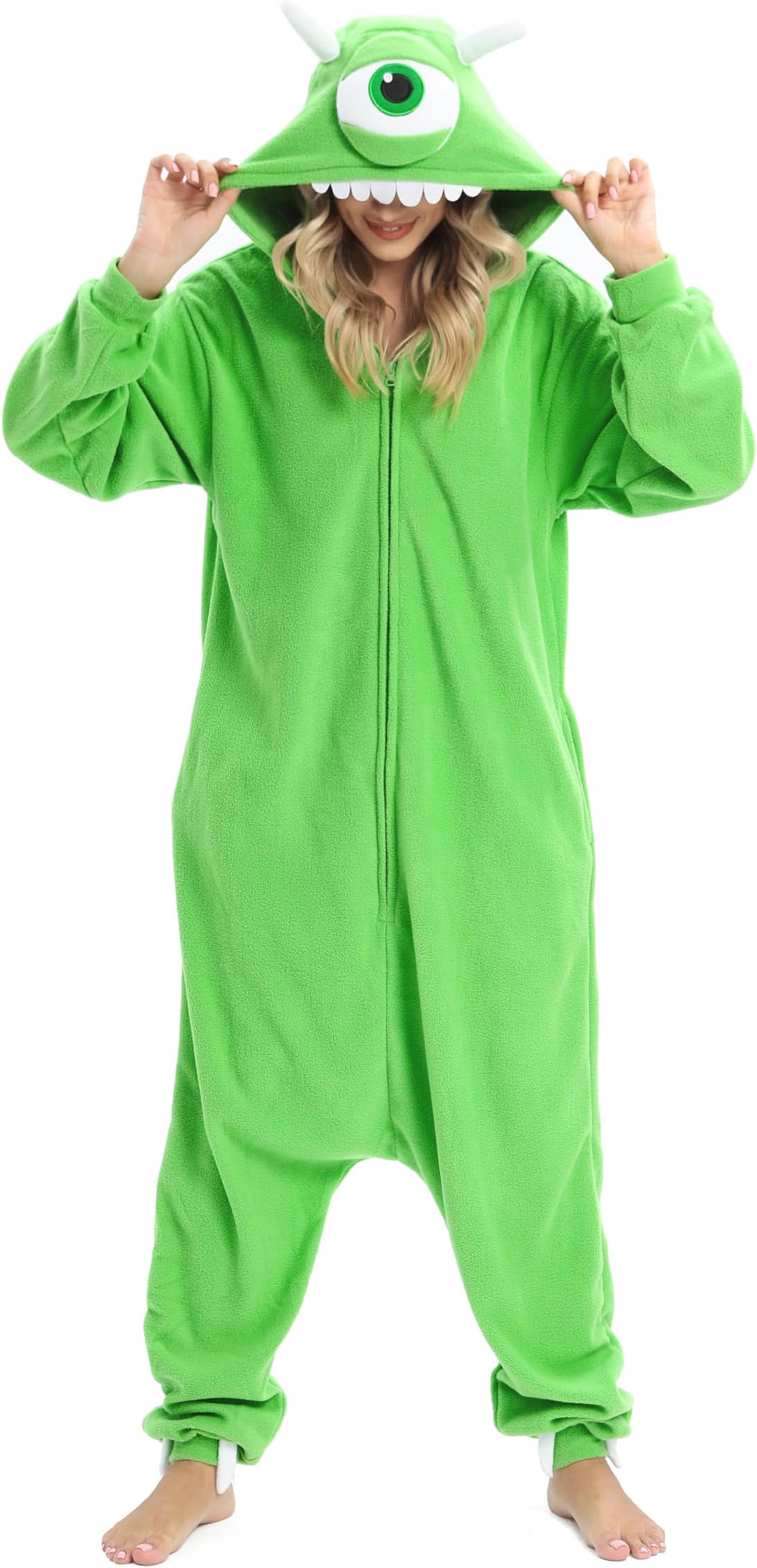 Adult Animal Onesie Halloween Costume Cosplay One-Piece Pajamas Women Man Teens