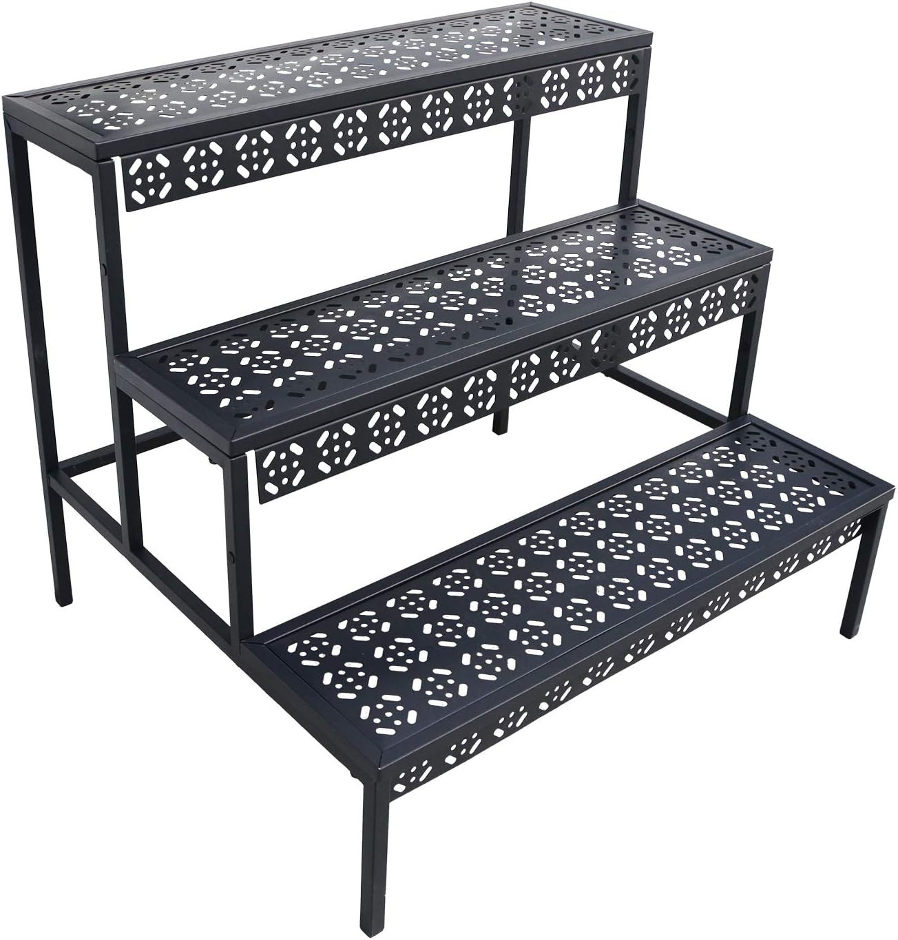 Amazon.com: Zhongma Moving Plant Stand with Wheels Heavy Duty Garden ...