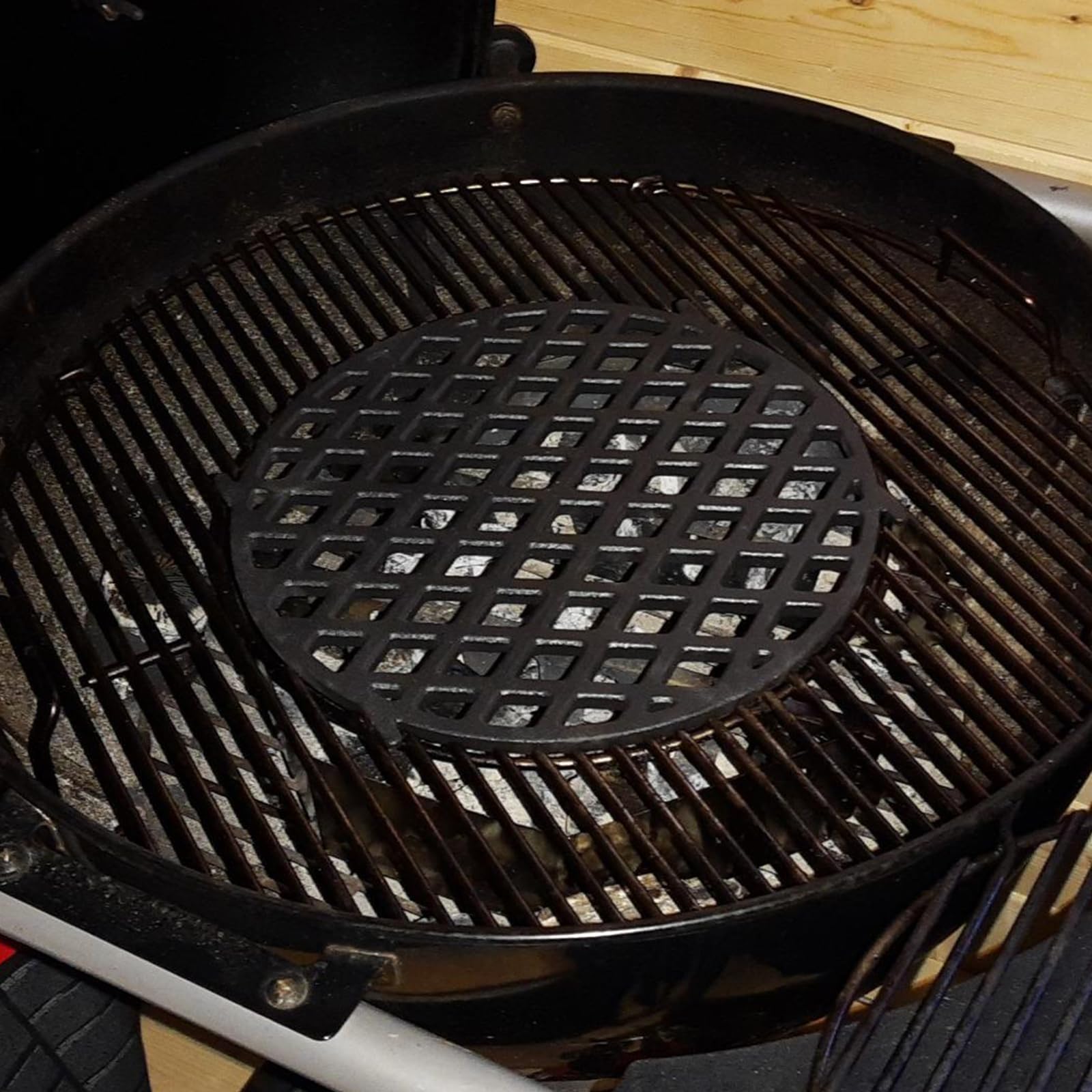 WELL GRILL Switch Grid Sear Grate für Webe Gourmet BBQ System, Ø 30CM Rund Grillrost Ersatzteile für Ender Boston, Monroe Pro, Chicago, Hyde, Kansas, Brooklyn Next Gasgrills