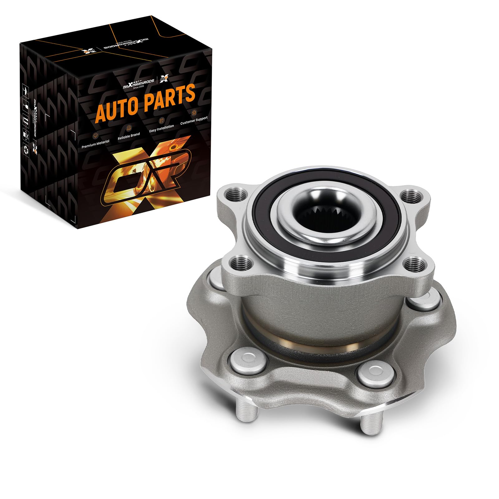 Amazon.com: maXpeedingrods 512548 Rear Wheel Bearing & Hub