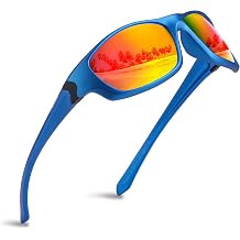RUNCL Polarized Sports Sunglasses Billy, Fishing Sunglasses UV400 - Ultralight Floating TAC Lens, Anti-seawater Coating