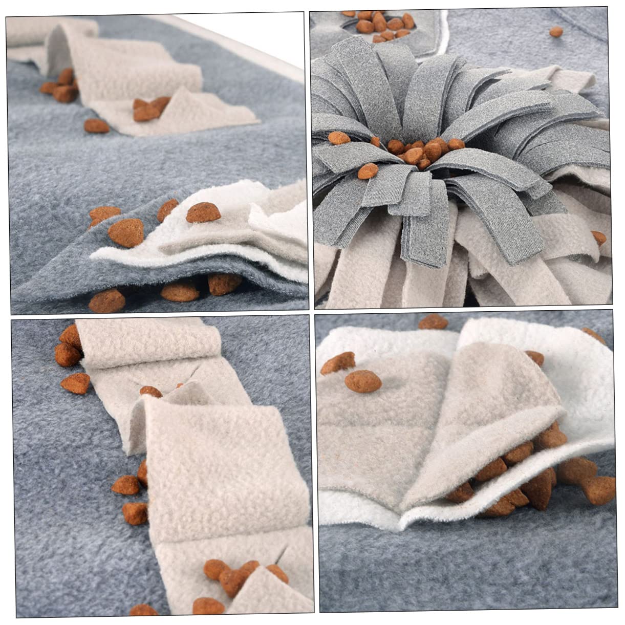 Tapis Entraînement pour Animaux De Compagnie Coussin Anti-renifleur Tapis Alimentation Lente pour Chien