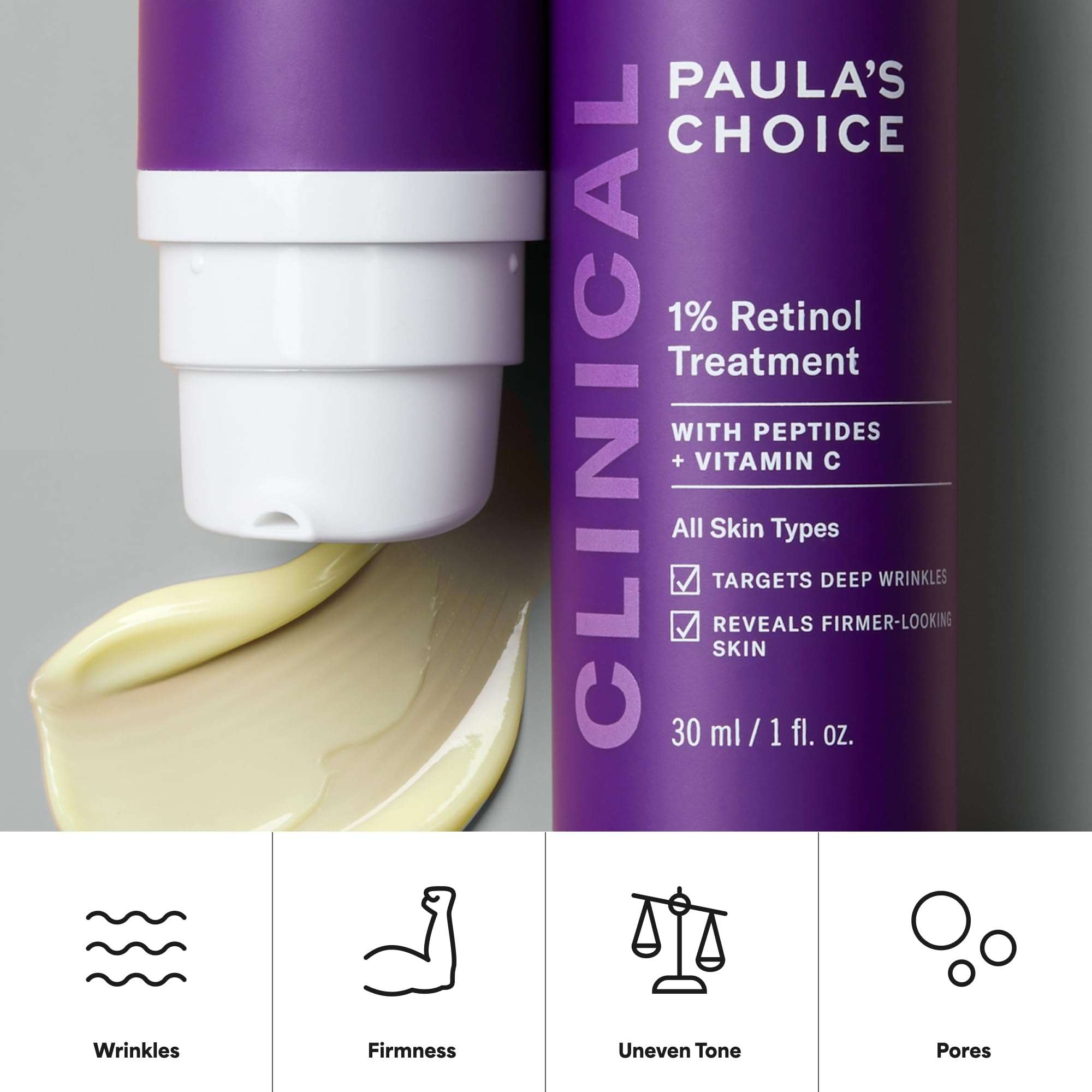 Paula's Choice CLINICAL 1% Retinol Face Treatment with Peptides