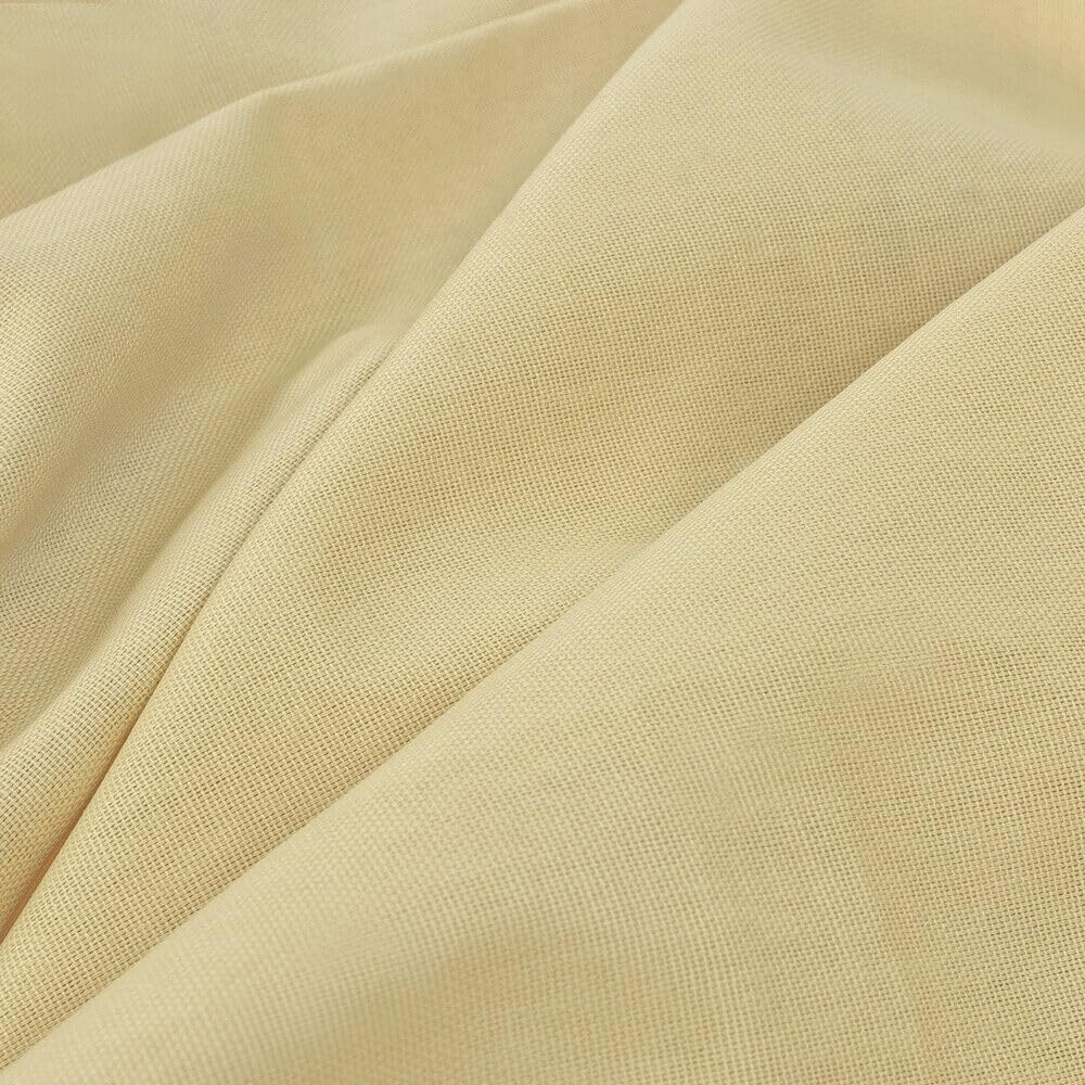 emmevi Telo Arredo Cotone Copridivano Granfoulard Copri Letto Divano Tessuto Multiuso 260X280 Beige