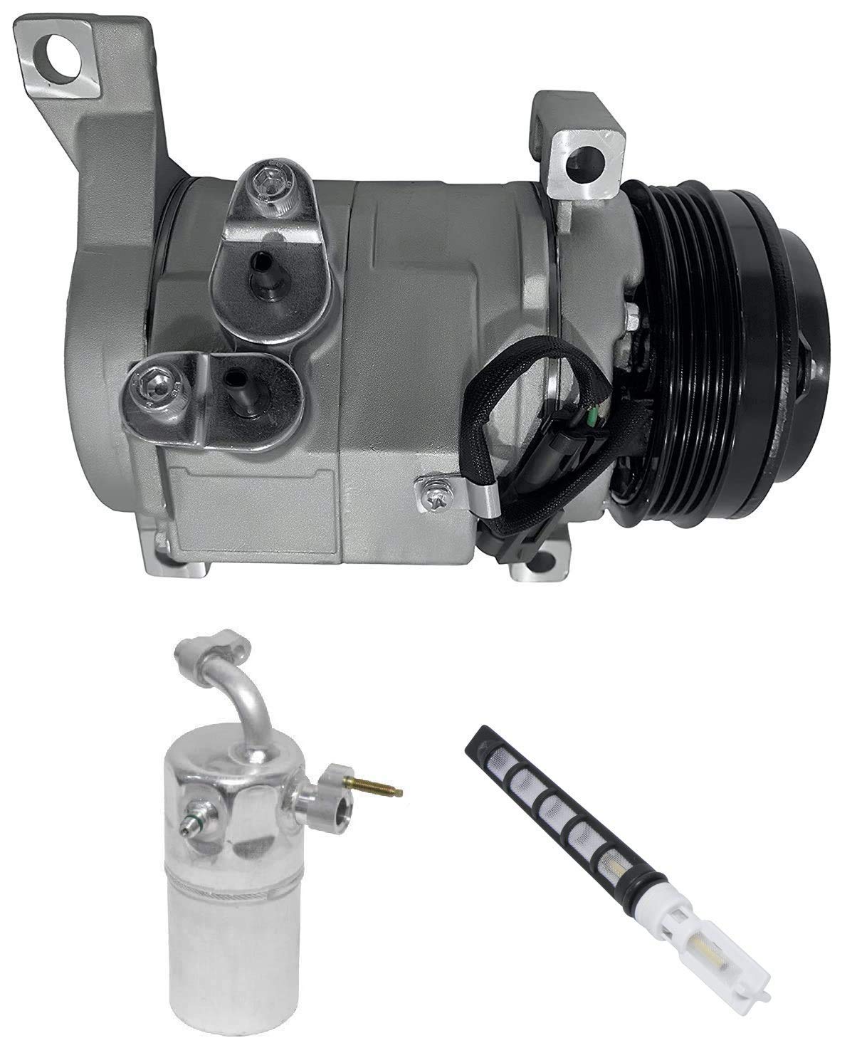 RYC New AC Compressor and A/C Clutch Kit KT D052N (Only Fits Vehicles Without Rear A/C)