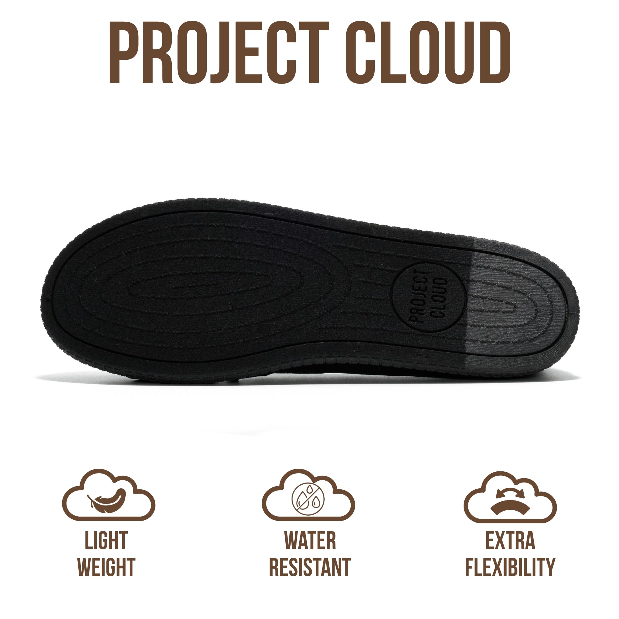 Project Cloud Ballet Flats for Women Comfortable Womens Shoes with Memory Foam Insole & MicroSuede Upper - Mary Jane Shoes Women Footwear - Lightweight Ballerina Womens Flats (Cheers) — view 4