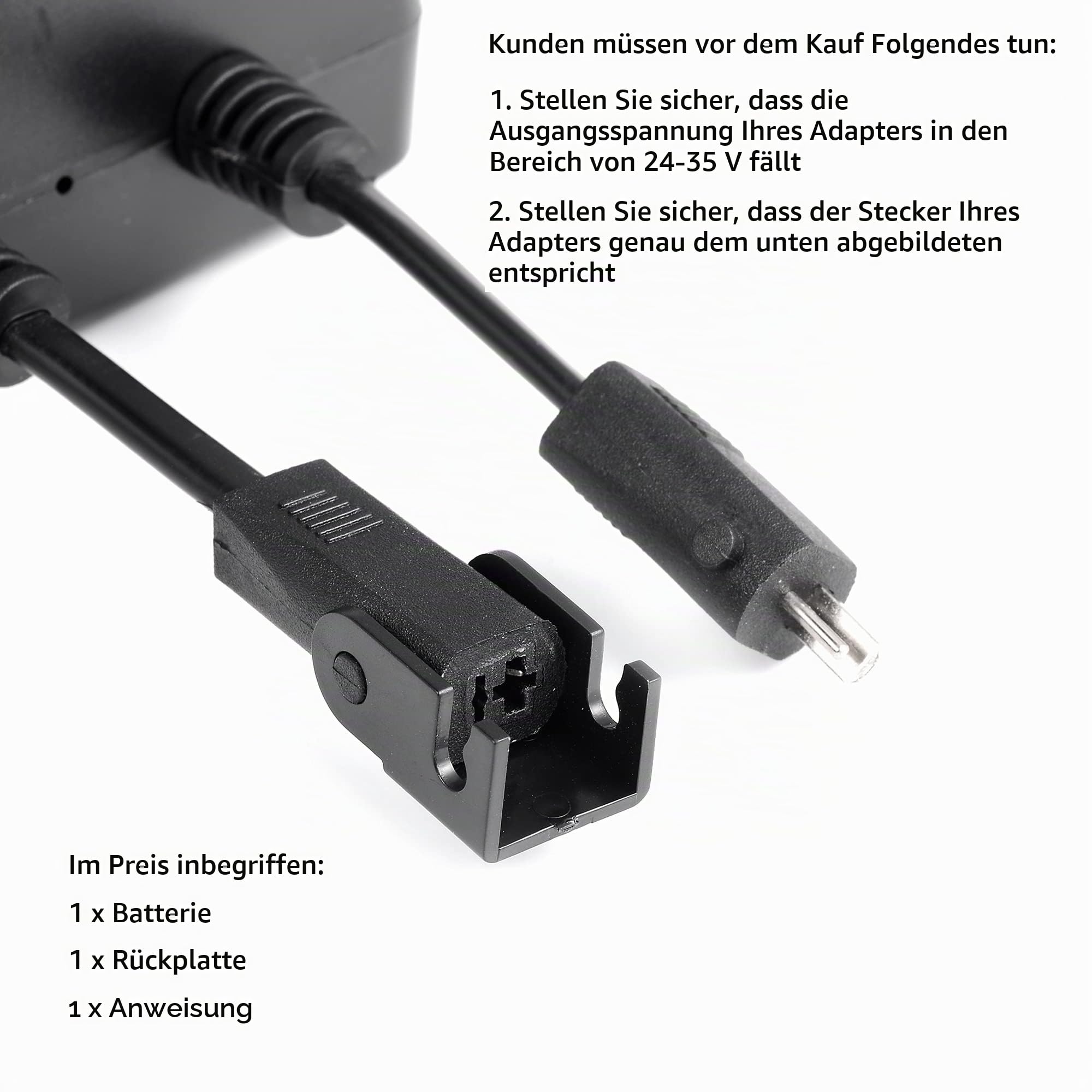 Akku für elektrische Liegesofas wiederaufladbarer Akku geeignet für Aufstehsessel und Sessel mit Verstellbarer Rückenlehne 25,2 V CE-Zertifiziert kompatibel mit Limoss Okin und Lazboy