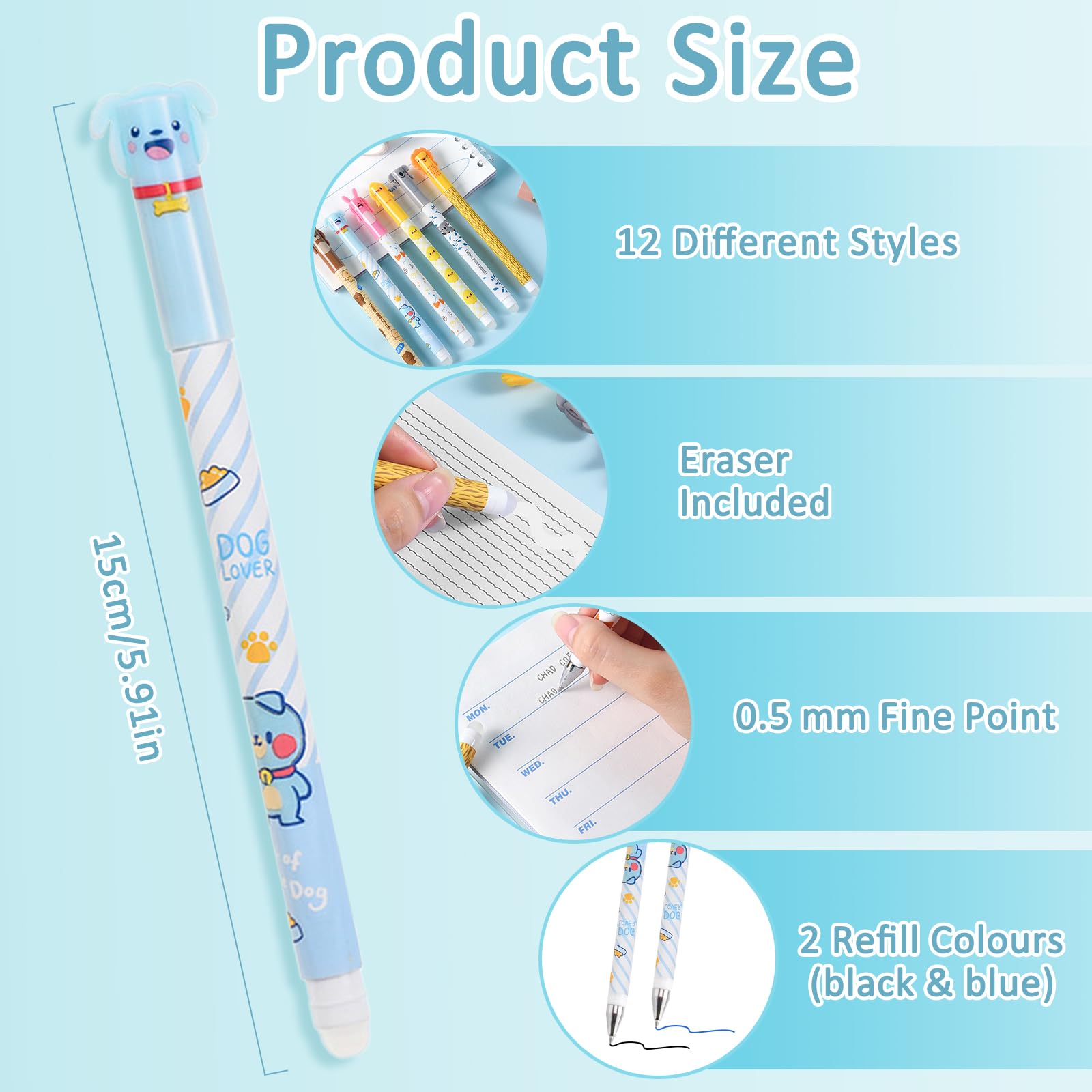 Produktbild von Reiner`s KREATIV & Paperland. LEGAMI Löschbarer Gelstift, Gelstift