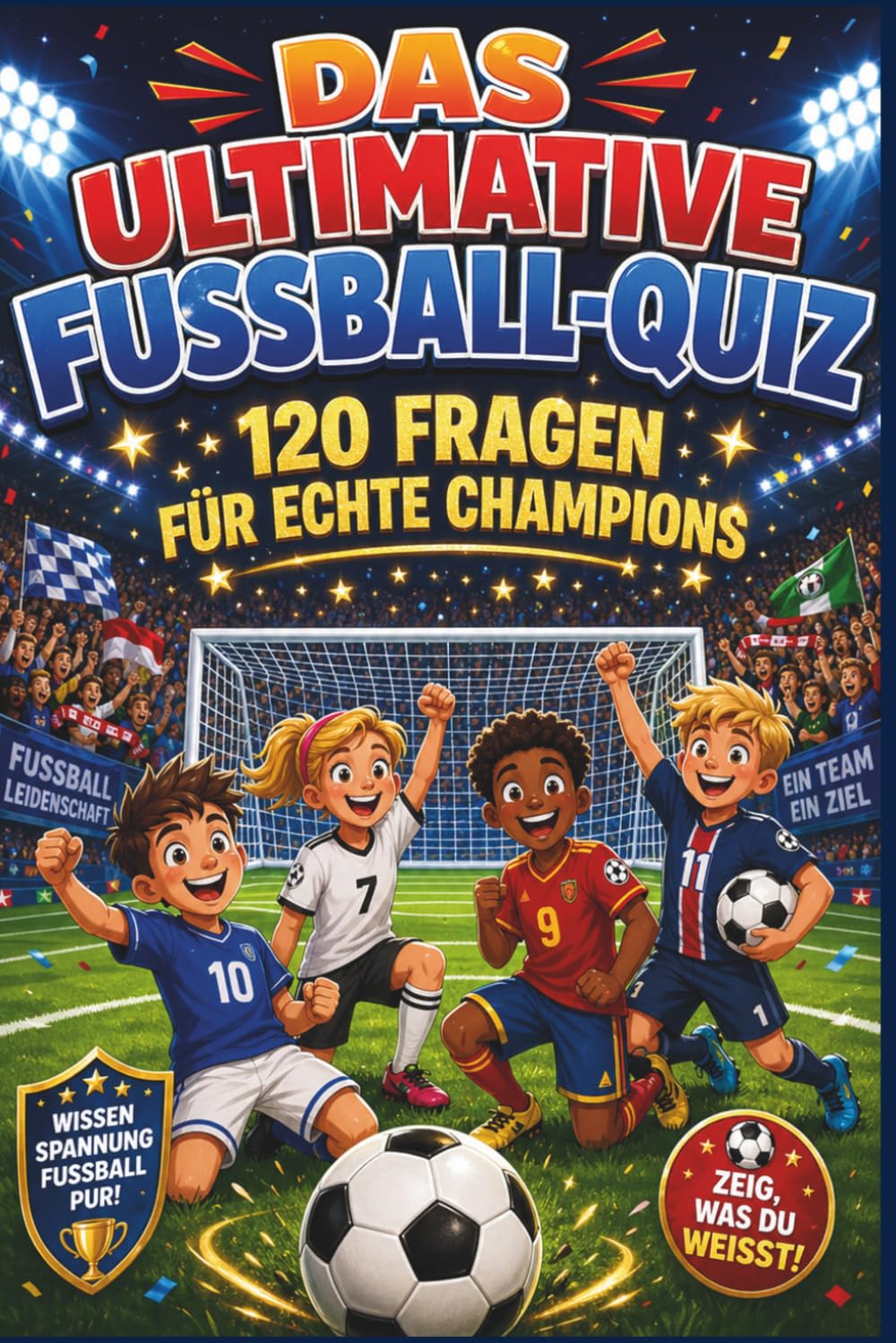 Das ultimative Fußball-Quiz: 120 Fragen für echte Champions.