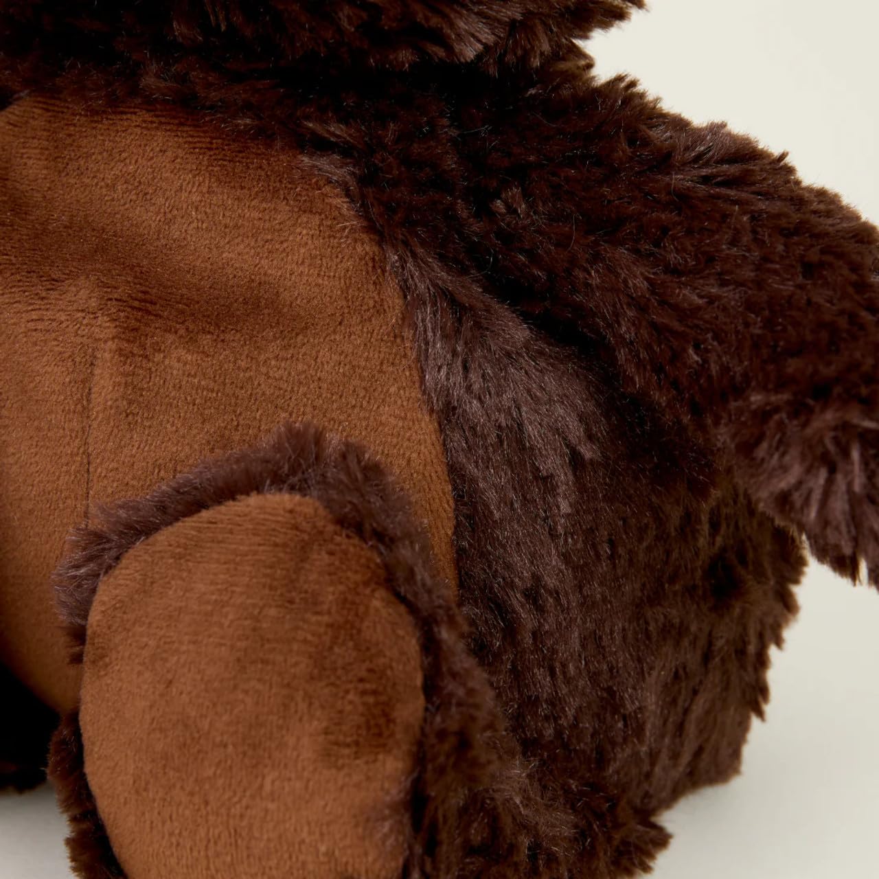 Warmies Plüsch Biber Mikrowellenfähig Groß, Gewichtiges Wärmbares Kuscheltier für Kinder und Erwachsene, mit französischem Lavendelduft