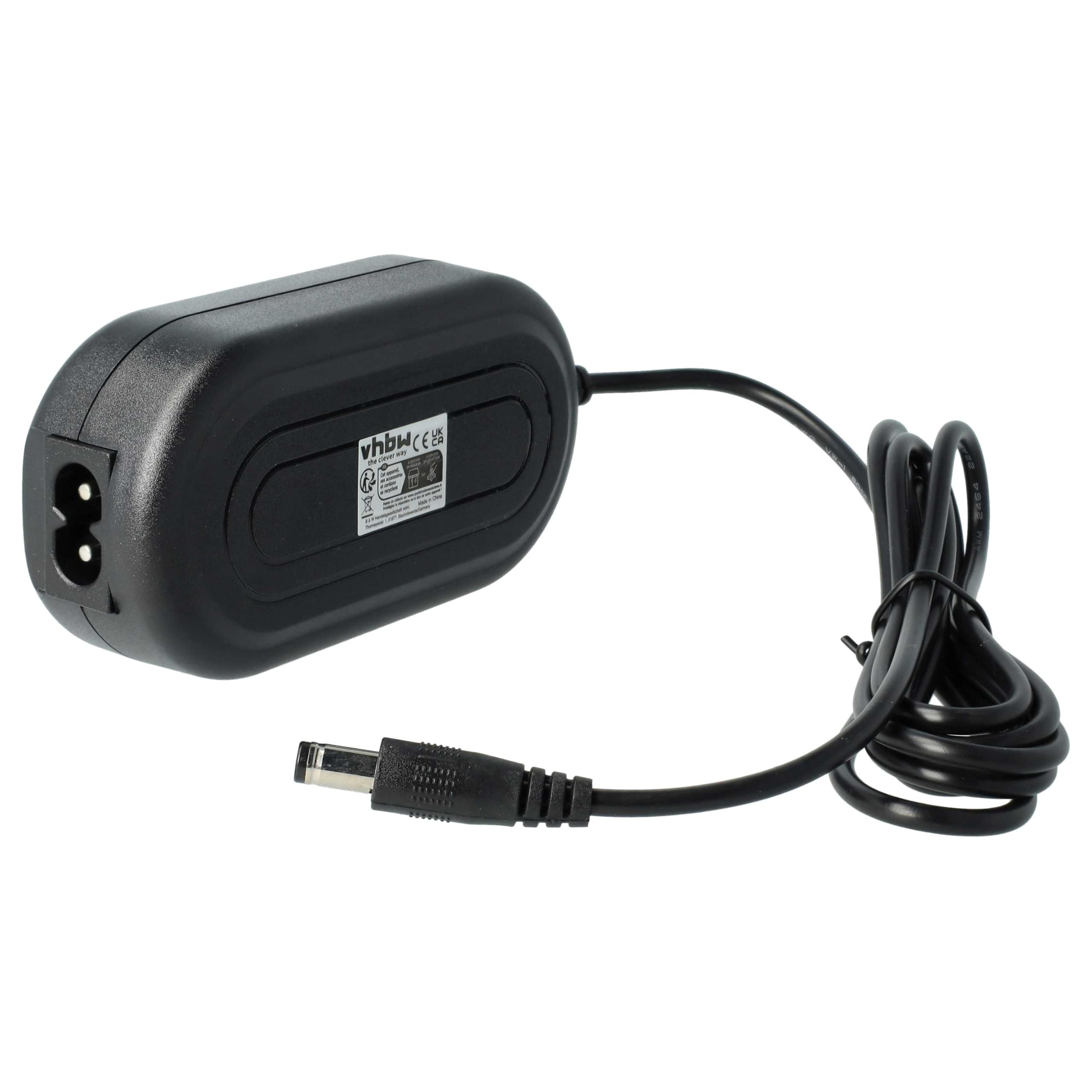 Vhbw Adaptateur Batterie Factice Compatible Avec Canon EOS 6D Mark II, R, 90D, R5, R6, 70D, 7D