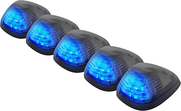 Lumen 88-1001291 - Chrome Smoke LED Cab Roof Lights