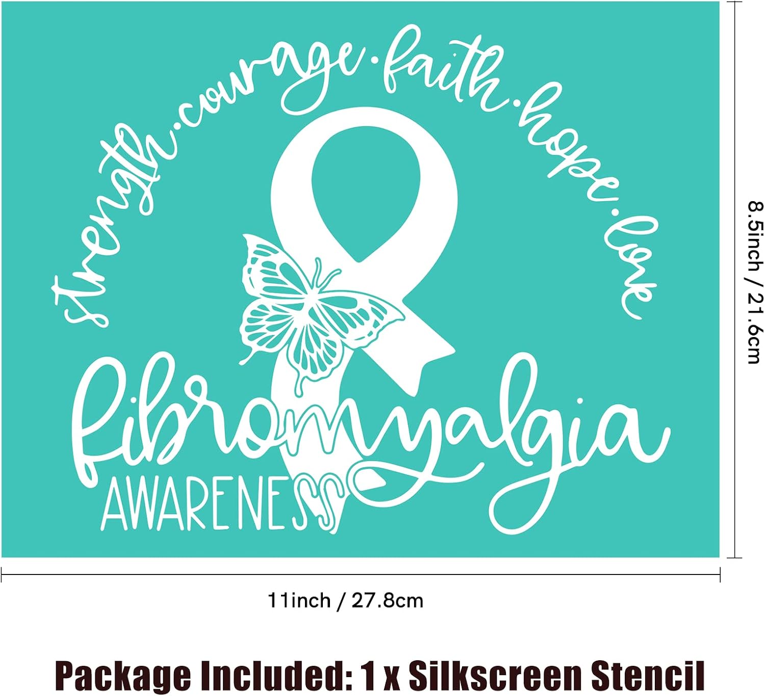 Briartw Bow Silkscreen Stencil,Reusable Self-Adhesive Silk Screen Printing, Flower Sentiments for Home Decor/Printing on Wood/Fabric/Wall/Cup/Plate/Glass/Paper,8.5x11 inch