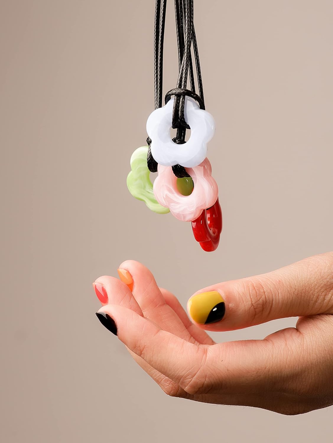 OJERRY Kawaii Flower Cutecore Necklace Y2K Cord Necklace Jewelry for Teen Girls Women Trendy Stuffs - Image 5