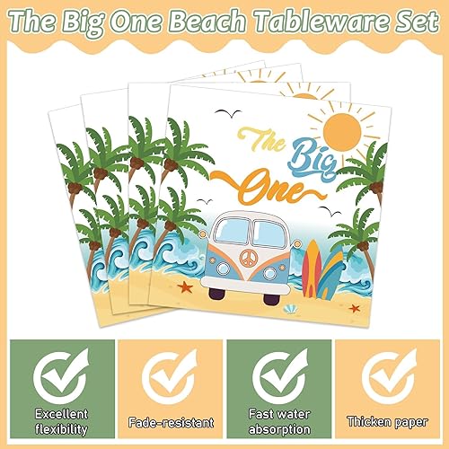 Miniatura 194 de 96 piezas de suministros de fiesta de cumpleaños florales de cumpleaños, platos de papel, servilletas, flores de oro rosa, decoraciones de fiesta