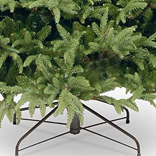 Miniatura 3 de National Tree Company Árbol de Navidad completo artificial Feel Real verde Frackle Grande incluye soporte 75 pies