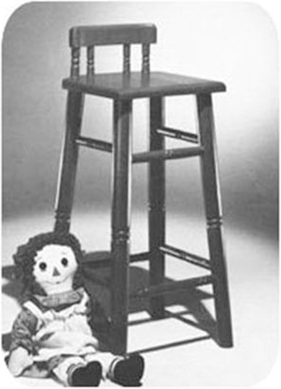 WOODCRAFT Project Paper Plan to Build Child's Stool - Material Not Included