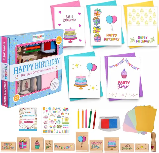 Card Making Kit Complete Birthday