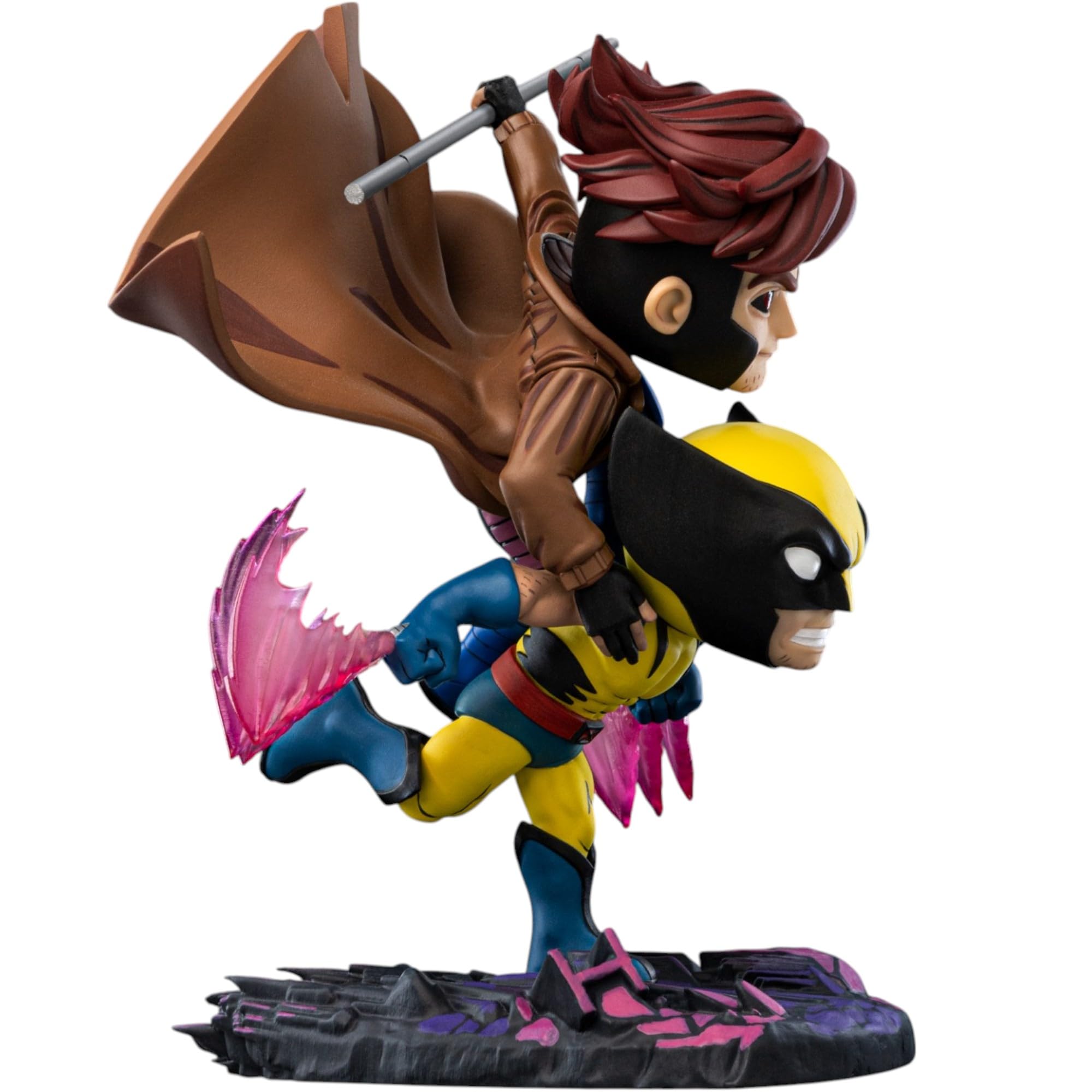 Iron Studios Mini-Statue Gambit and Wolverine X-Men '97, 23,25 cm