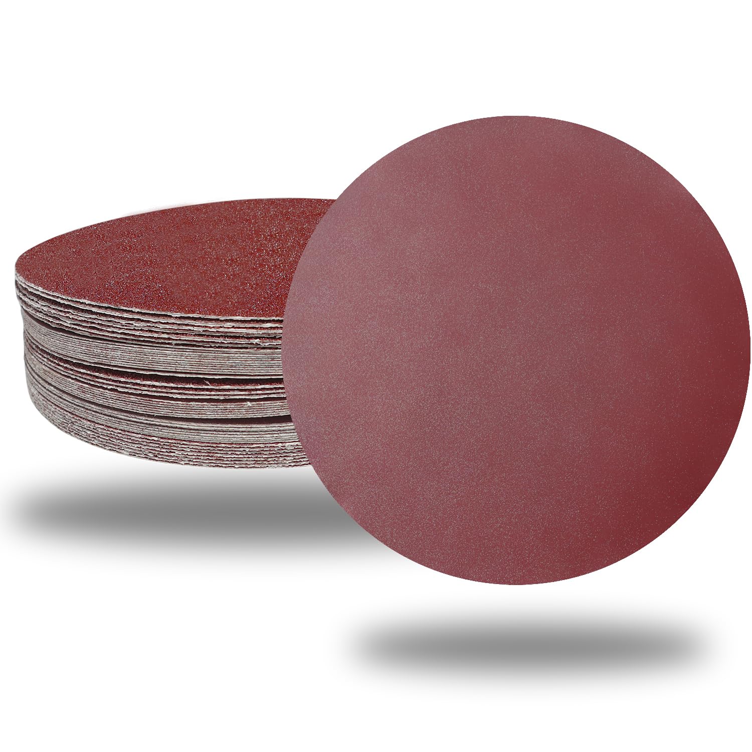 50 PCS 6 Inch 180 Grit PSA Sanding Discs Self Adhesive Sticky-Back Sandpaper for 6" DA Sander Automotive Car Paint Woodworking Wood Metal Finishing