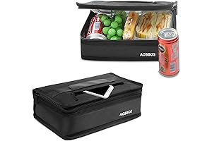 Aosbos Slim Lunch Box: Pack Smart, Stay Cool