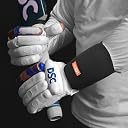 DSC Shield - X Cricket Arm Guard for Mens | High-Density Foam Protection | Soft, Sweat-Absorbent Fabric | 3D Moulded ABS Sheet | Size : Mens (Black) gallery image