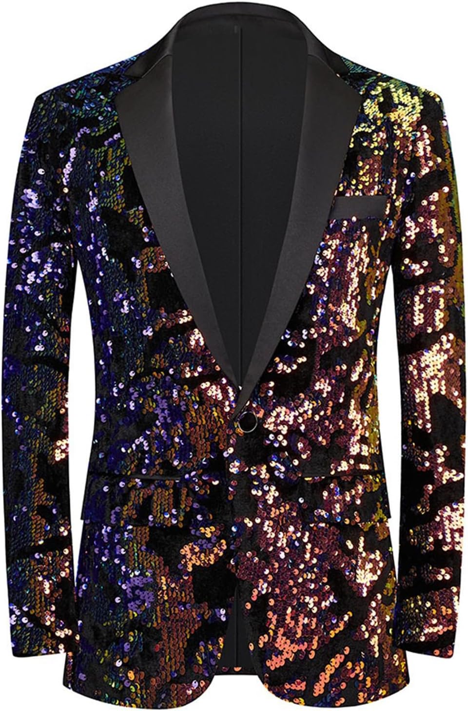 Men's Suit Blazer Slim Fit Wedding Banquet Party Casual Jacket
