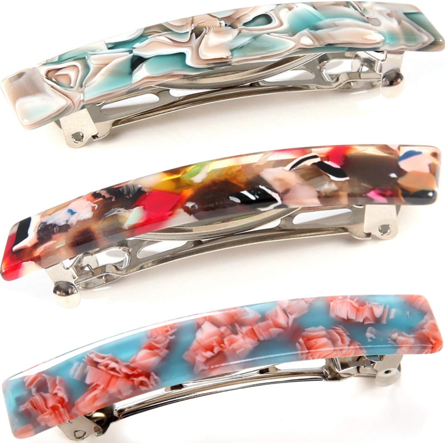 Classic Rectangle Hair Barrette