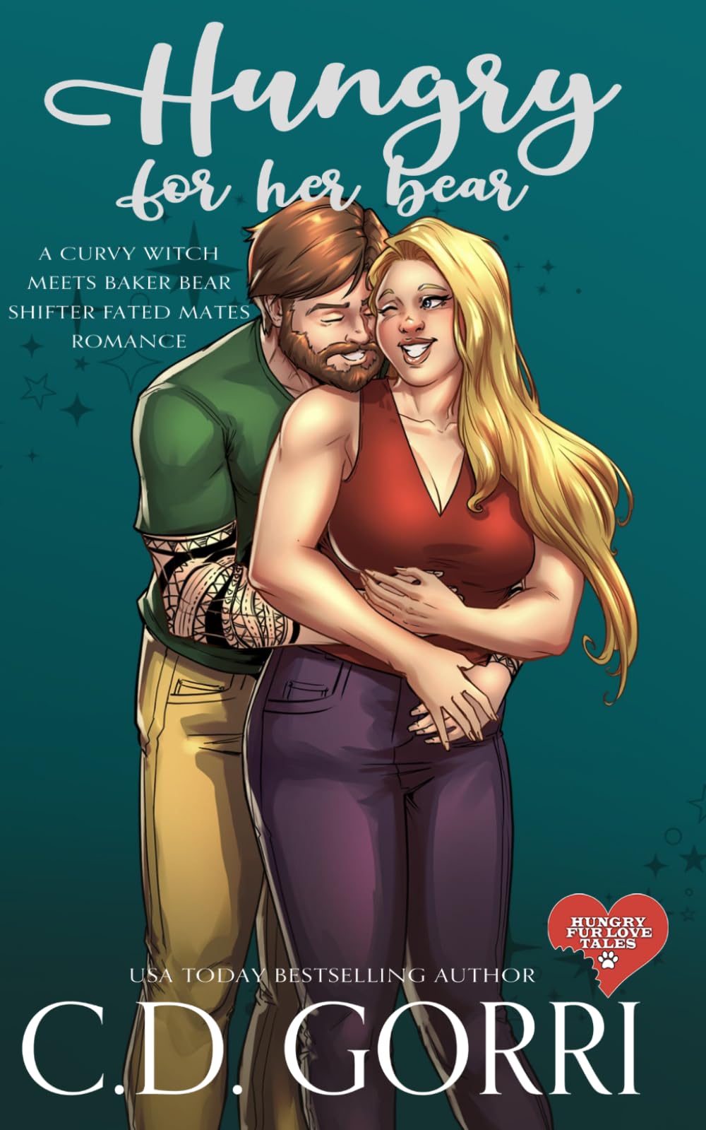 Hungry For Her Bear: A Curvy Witch Meets Baker Bear Shifter Fated Mates Romance (Hungry Fur Love)