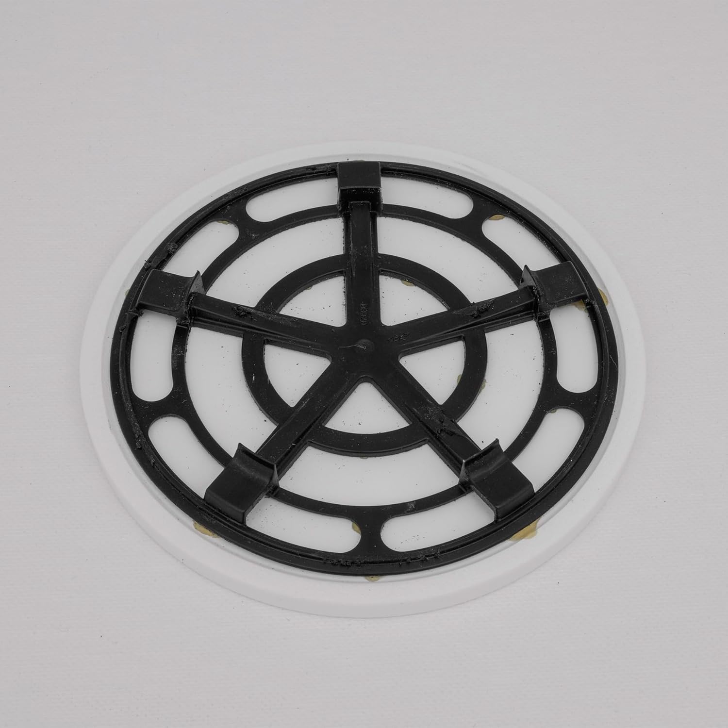 Ruvati Drain Cover for Composite Kitchen Sink and Garbage Disposal - Matte White - RVA1034WH